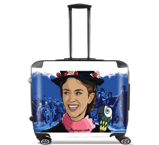  Supercalifragilisticexpialidocious for Wheeled bag cabin luggage suitcase trolley 17" laptop
