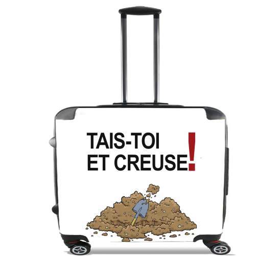  Tais toi et creuse for Wheeled bag cabin luggage suitcase trolley 17" laptop