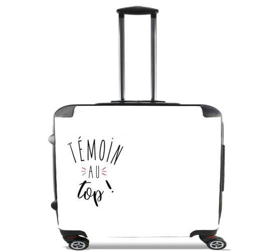  Temoin au TOP for Wheeled bag cabin luggage suitcase trolley 17" laptop