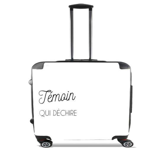  Temoin qui dechire for Wheeled bag cabin luggage suitcase trolley 17" laptop