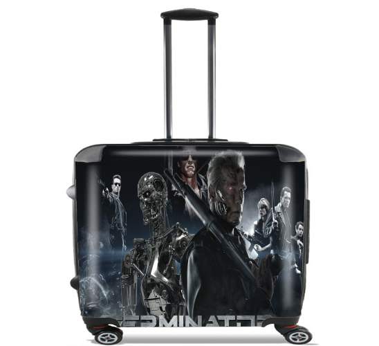  Terminator Art for Wheeled bag cabin luggage suitcase trolley 17" laptop