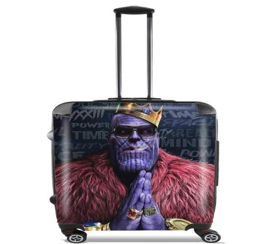  Thanos mashup Notorious BIG for Wheeled bag cabin luggage suitcase trolley 17" laptop
