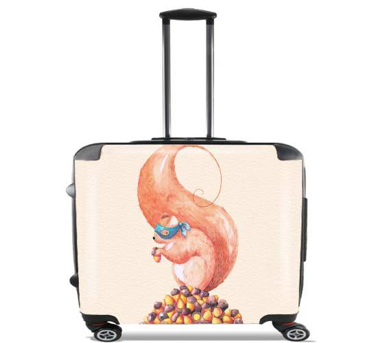  The Bandit Squirrel for Wheeled bag cabin luggage suitcase trolley 17" laptop