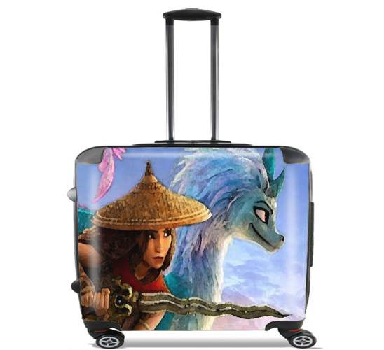  The last dragon for Wheeled bag cabin luggage suitcase trolley 17" laptop