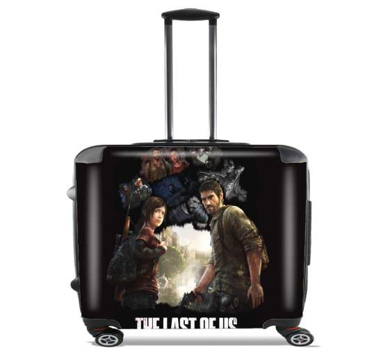  The Last Of Us Zombie Horror for Wheeled bag cabin luggage suitcase trolley 17" laptop