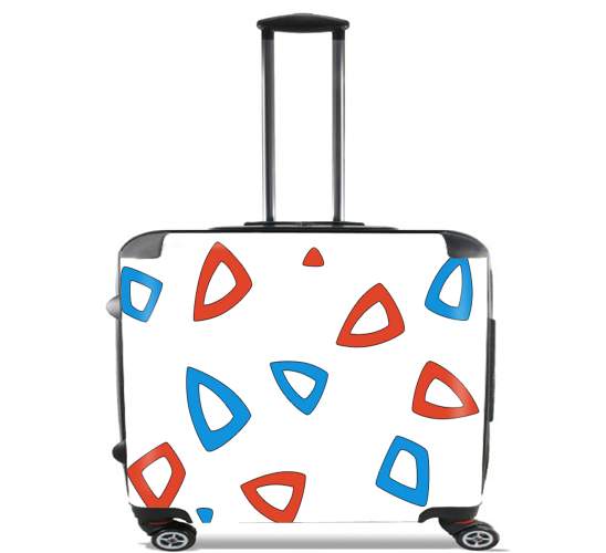  Togepi pattern for Wheeled bag cabin luggage suitcase trolley 17" laptop