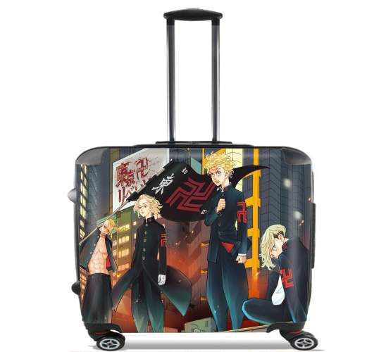  Tokyo Revengers for Wheeled bag cabin luggage suitcase trolley 17" laptop