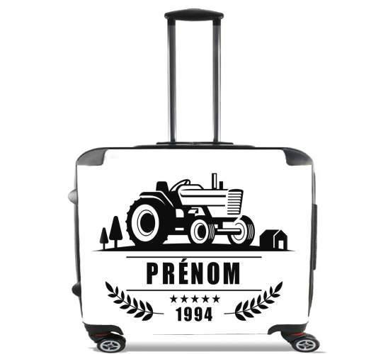  Tractor Logo Natural custom Name Tag for Wheeled bag cabin luggage suitcase trolley 17" laptop