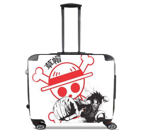  Traditional Pirate for Wheeled bag cabin luggage suitcase trolley 17" laptop