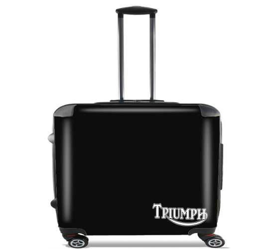  triumph for Wheeled bag cabin luggage suitcase trolley 17" laptop