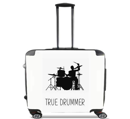  True Drummer for Wheeled bag cabin luggage suitcase trolley 17" laptop