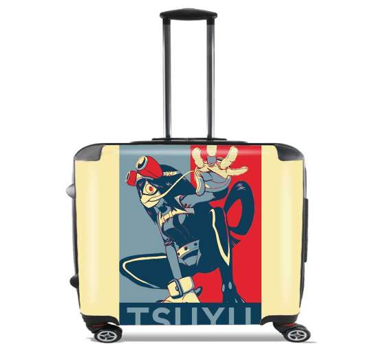  Tsuyu propaganda for Wheeled bag cabin luggage suitcase trolley 17" laptop