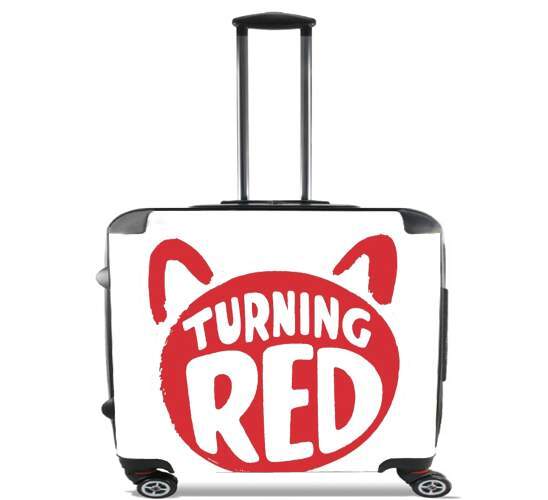  Turning red for Wheeled bag cabin luggage suitcase trolley 17" laptop