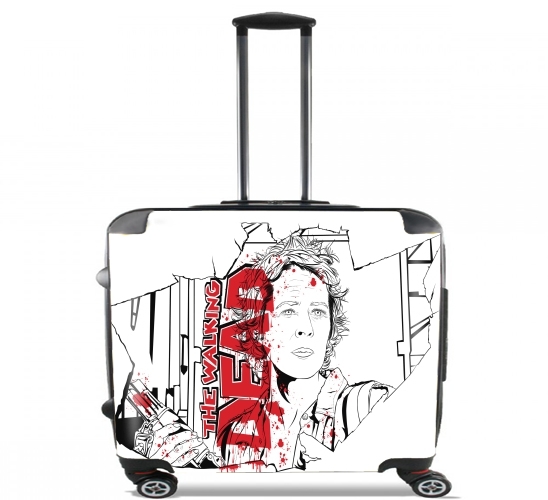  TWD Carol Watching for Wheeled bag cabin luggage suitcase trolley 17" laptop