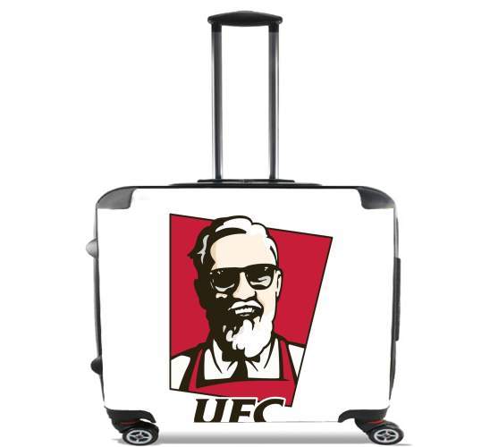  UFC x KFC for Wheeled bag cabin luggage suitcase trolley 17" laptop