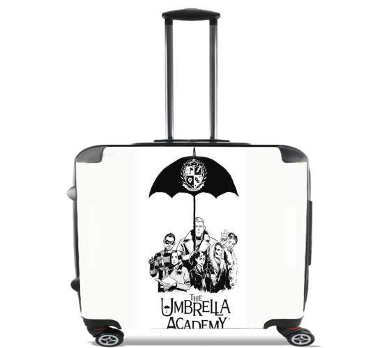  Umbrella Academy for Wheeled bag cabin luggage suitcase trolley 17" laptop