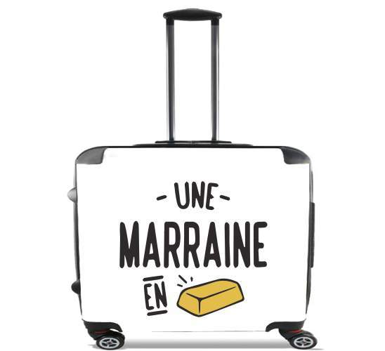  Une marraine en or for Wheeled bag cabin luggage suitcase trolley 17" laptop