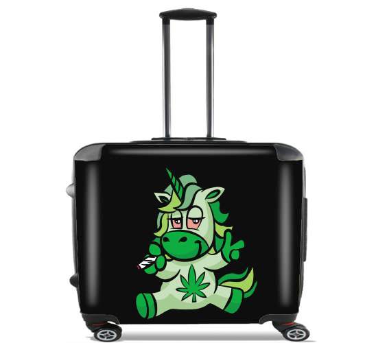  Unicorn weed for Wheeled bag cabin luggage suitcase trolley 17" laptop