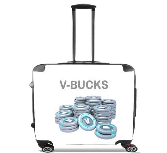  V Bucks Need Money for Wheeled bag cabin luggage suitcase trolley 17" laptop