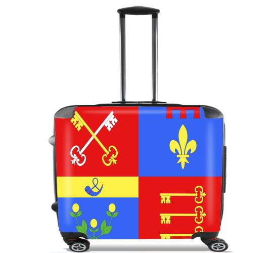  Vaucluse French Department for Wheeled bag cabin luggage suitcase trolley 17" laptop