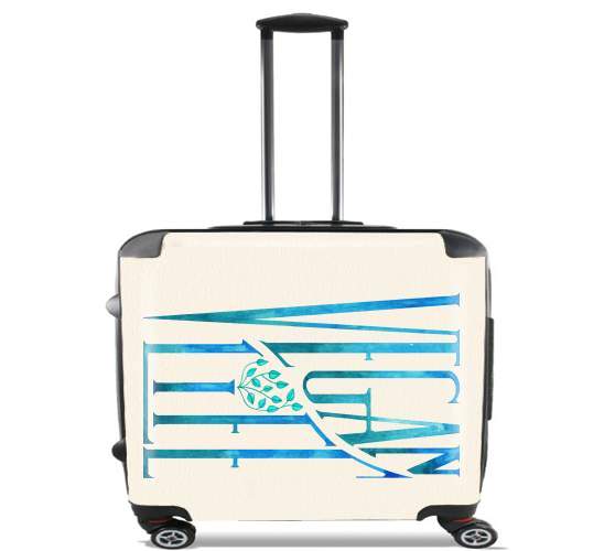  Vegan Life for Wheeled bag cabin luggage suitcase trolley 17" laptop