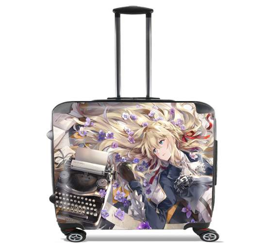  Violet Evergarden for Wheeled bag cabin luggage suitcase trolley 17" laptop