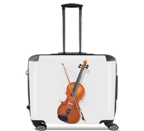  Violin Virtuose for Wheeled bag cabin luggage suitcase trolley 17" laptop