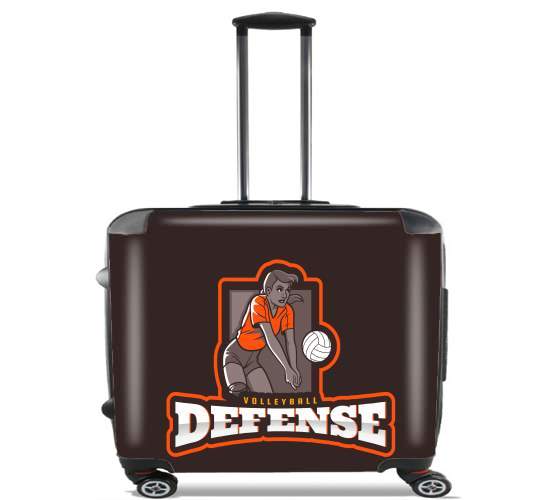 Volleyball Defense for Wheeled bag cabin luggage suitcase trolley 17" laptop