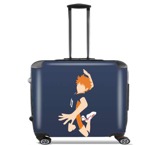  Volleyball Haikyuu Shoyo Hinata for Wheeled bag cabin luggage suitcase trolley 17" laptop