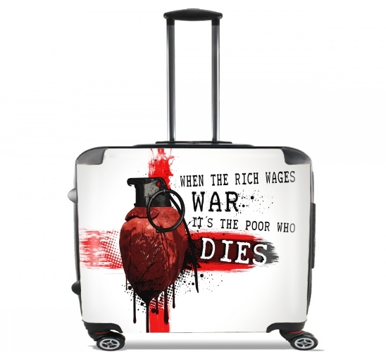  When The Rich Wages War for Wheeled bag cabin luggage suitcase trolley 17" laptop