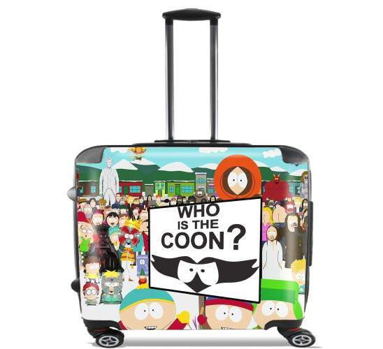  Who is the Coon ? Tribute South Park cartman for Wheeled bag cabin luggage suitcase trolley 17" laptop
