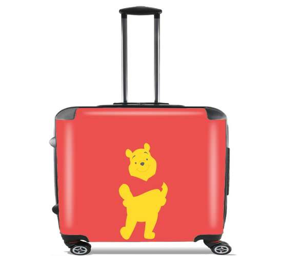 Winnie The pooh Abstract for Wheeled bag cabin luggage suitcase trolley 17" laptop