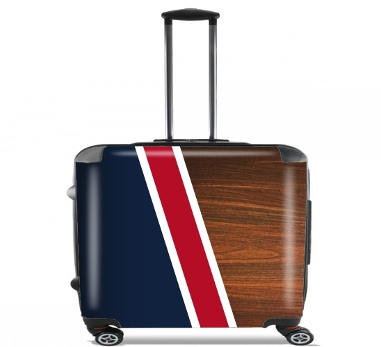  Wooden New England for Wheeled bag cabin luggage suitcase trolley 17" laptop