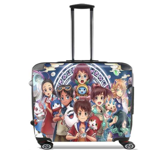  Yokai Watch fan art for Wheeled bag cabin luggage suitcase trolley 17" laptop