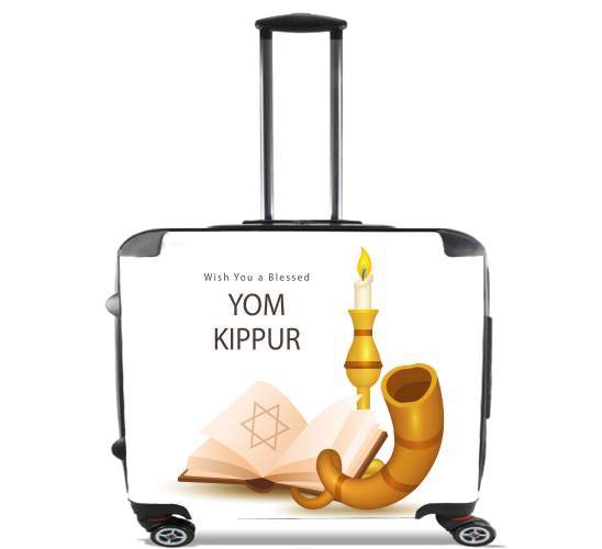  yom kippur Day Of Atonement for Wheeled bag cabin luggage suitcase trolley 17" laptop