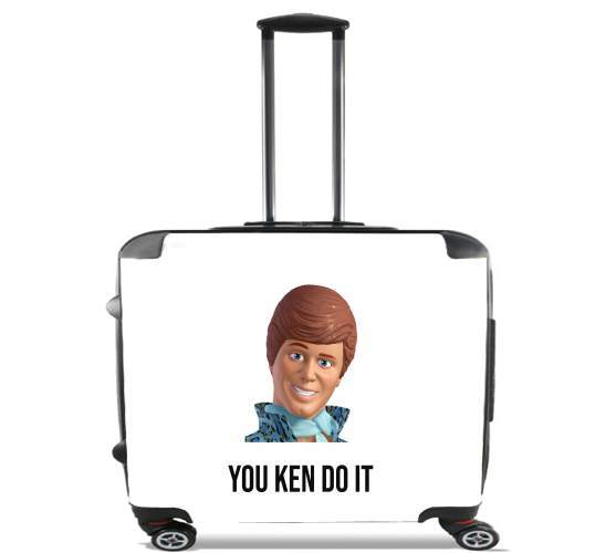  You ken do it for Wheeled bag cabin luggage suitcase trolley 17" laptop