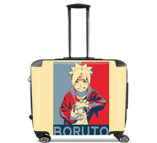 Young ninja propaganda for Wheeled bag cabin luggage suitcase trolley 17" laptop