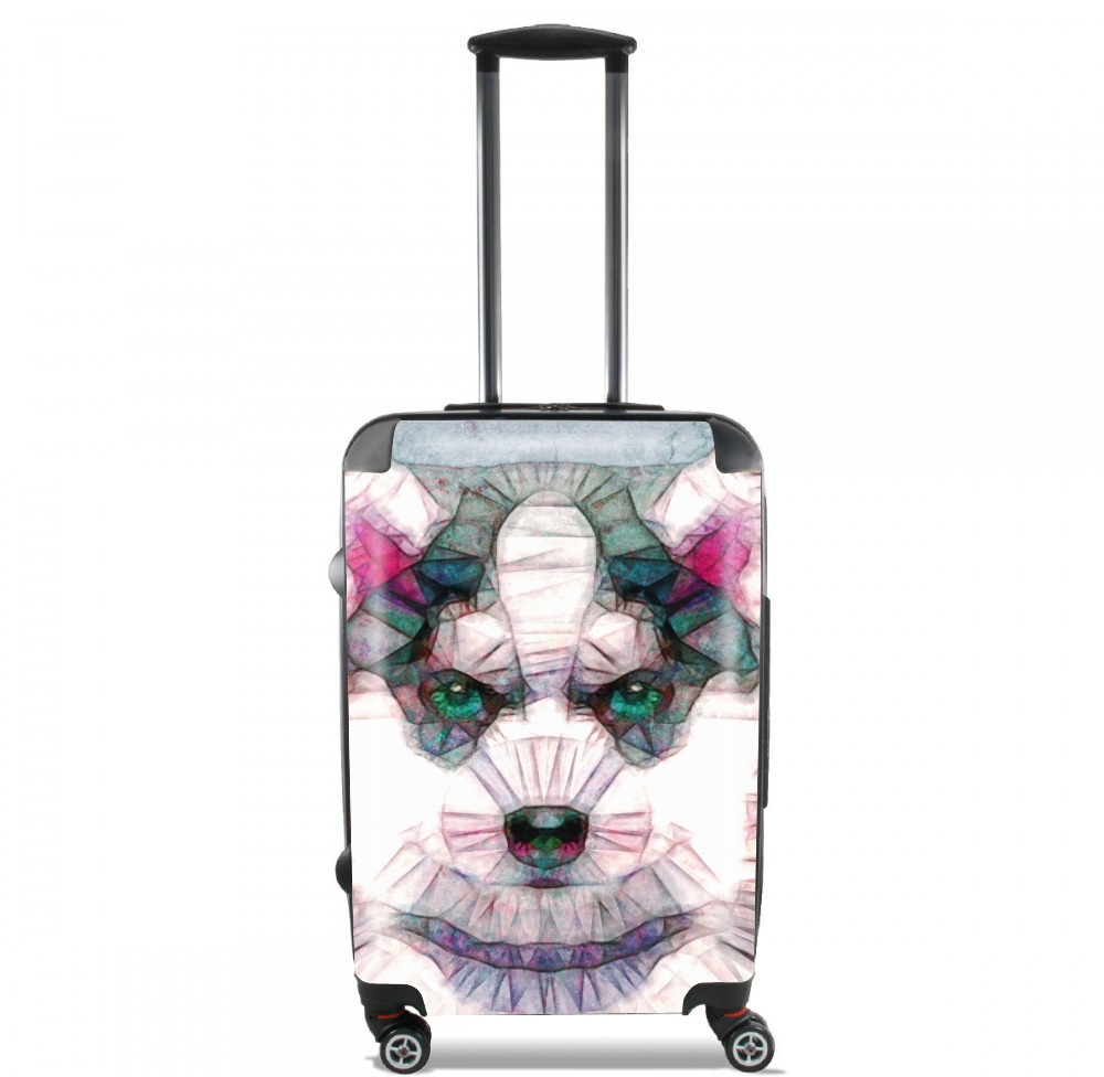  abstract husky puppy for Lightweight Hand Luggage Bag - Cabin Baggage
