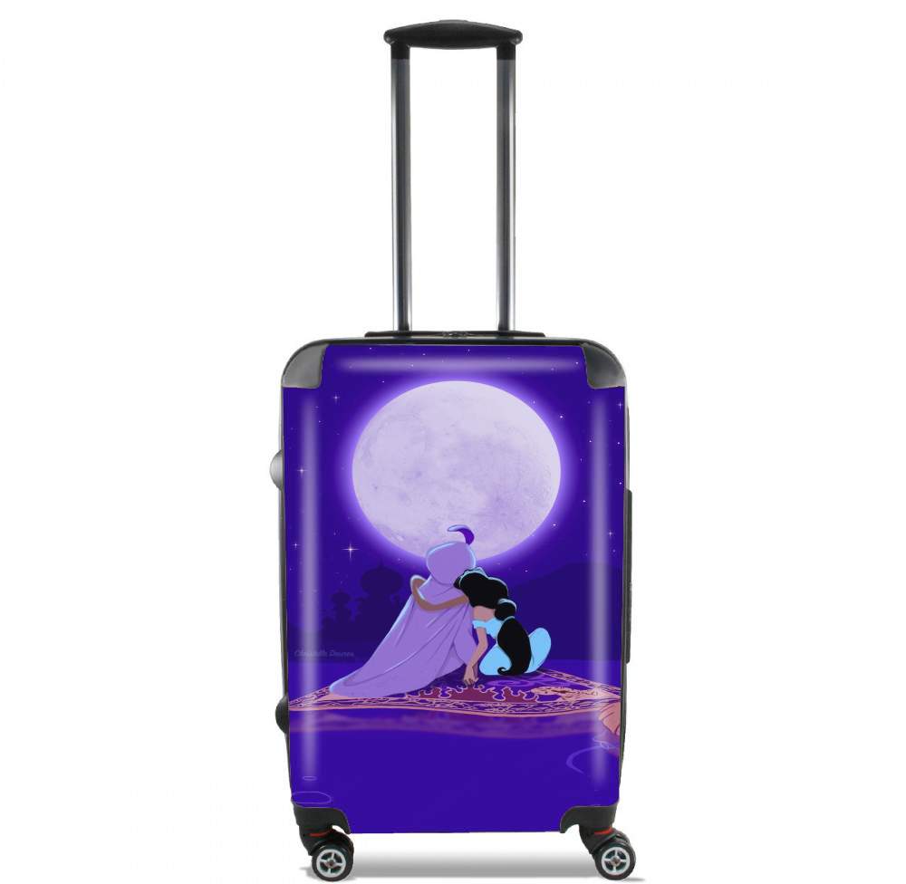  Aladdin x Jasmine Blue Dream One Love One Life for Lightweight Hand Luggage Bag - Cabin Baggage