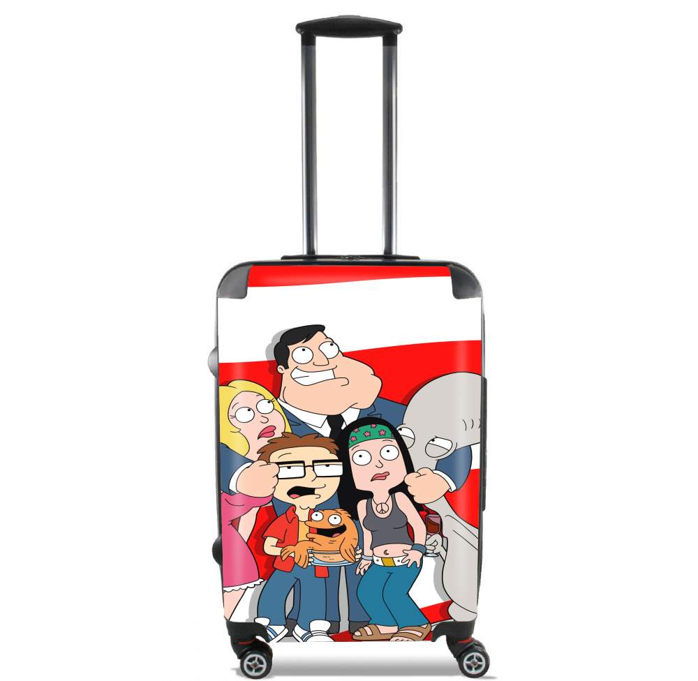  American Dad USA Mashup for Lightweight Hand Luggage Bag - Cabin Baggage