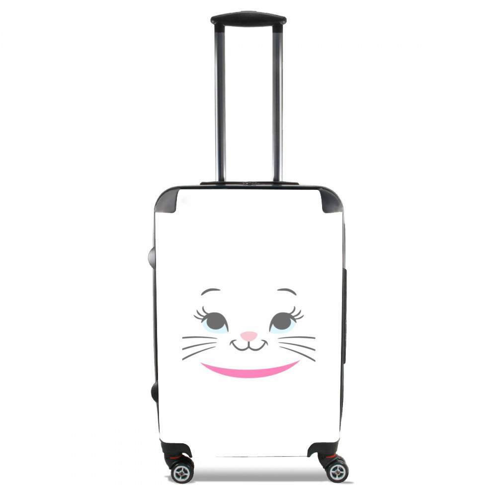  Aristochat Marie Face art for Lightweight Hand Luggage Bag - Cabin Baggage