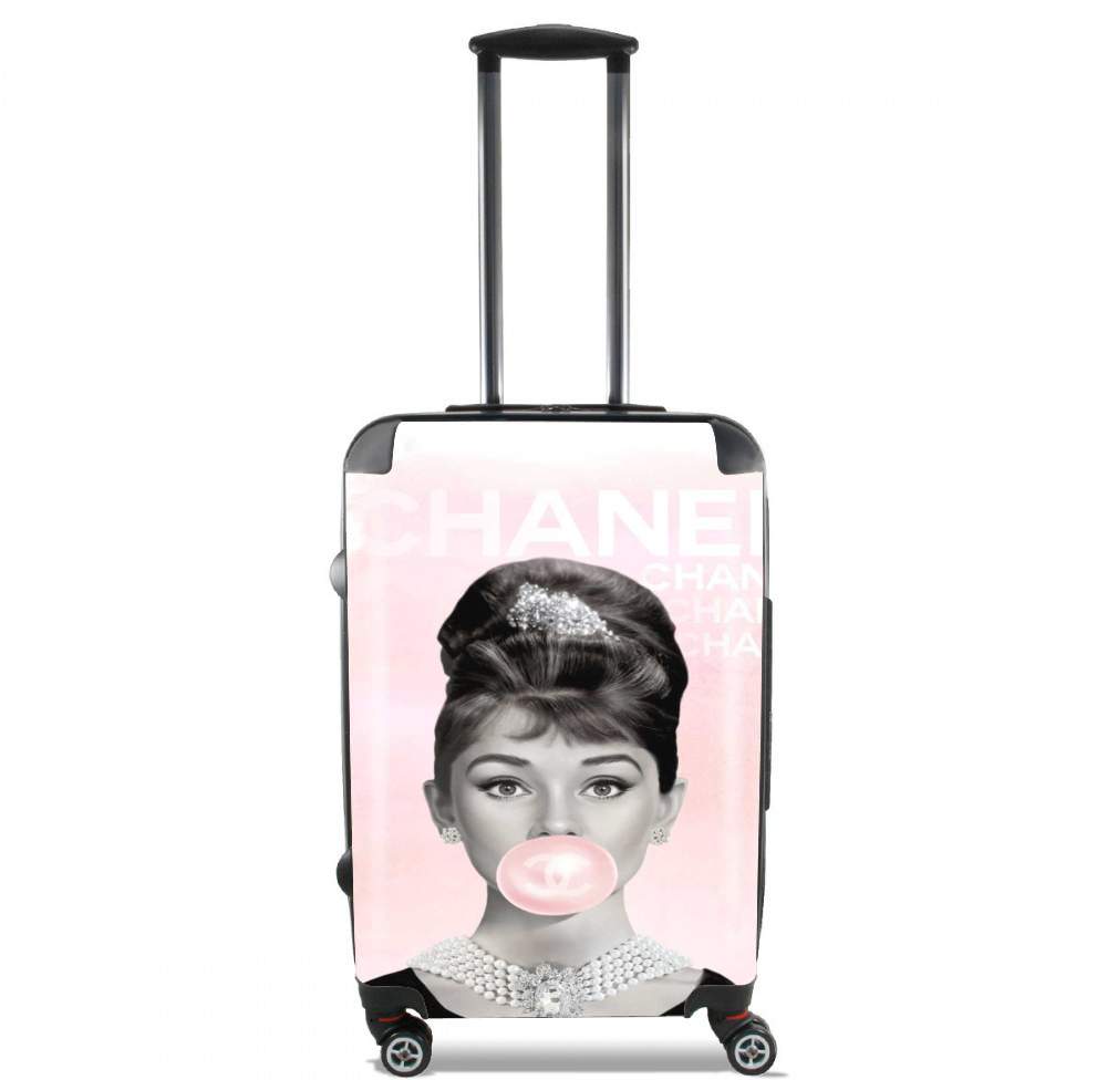  Audrey Hepburn bubblegum for Lightweight Hand Luggage Bag - Cabin Baggage