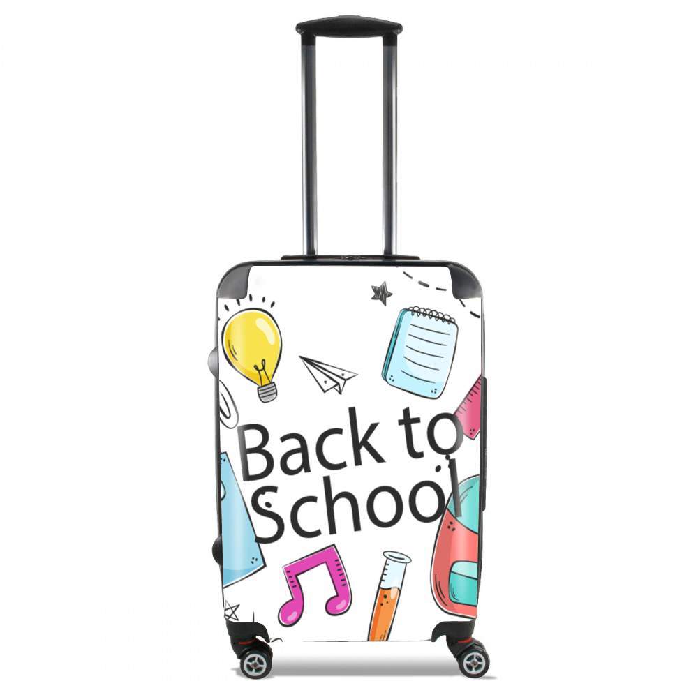  Back to school background drawing for Lightweight Hand Luggage Bag - Cabin Baggage