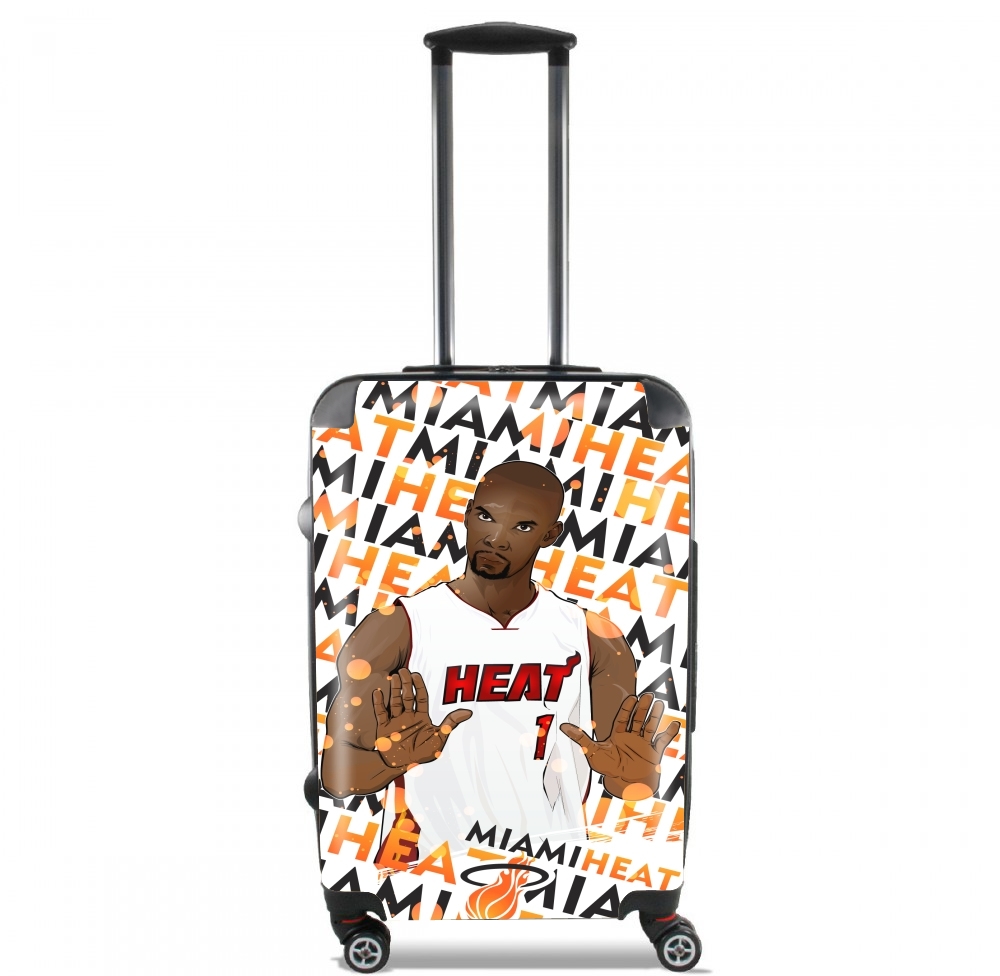  Basketball Stars: Chris Bosh - Miami Heat for Lightweight Hand Luggage Bag - Cabin Baggage