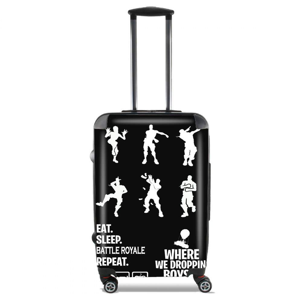  Battle Royal FN Eat Sleap Repeat Dance for Lightweight Hand Luggage Bag - Cabin Baggage