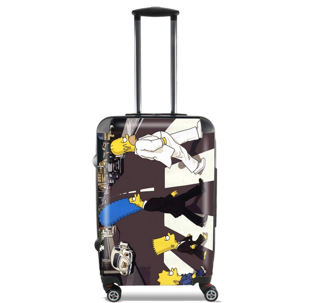  Beatles meet the simpson for Lightweight Hand Luggage Bag - Cabin Baggage