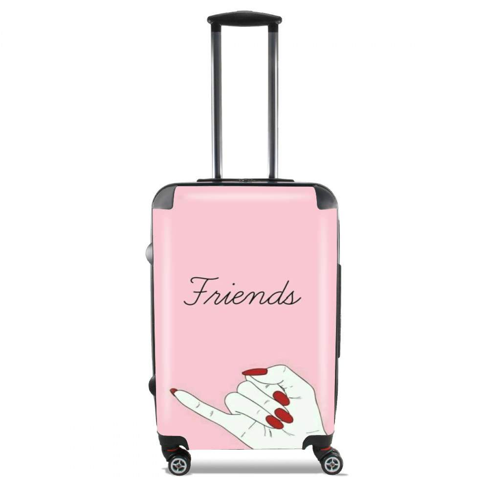  BFF Best Friends Pink Friends Side for Lightweight Hand Luggage Bag - Cabin Baggage