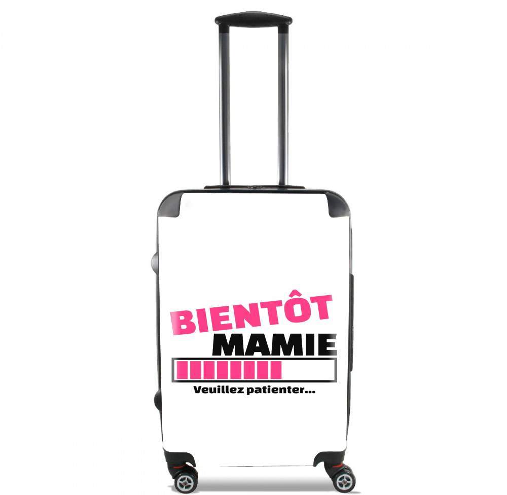  Bientot Mamie Cadeau annonce naissance for Lightweight Hand Luggage Bag - Cabin Baggage