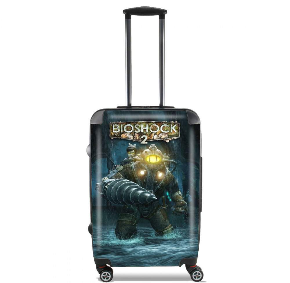 Big Daddy x Rosie Bioshock Art for Lightweight Hand Luggage Bag - Cabin Baggage
