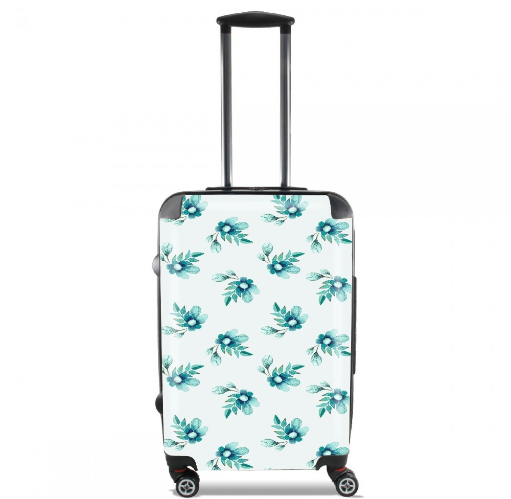  Blue Flowers for Lightweight Hand Luggage Bag - Cabin Baggage